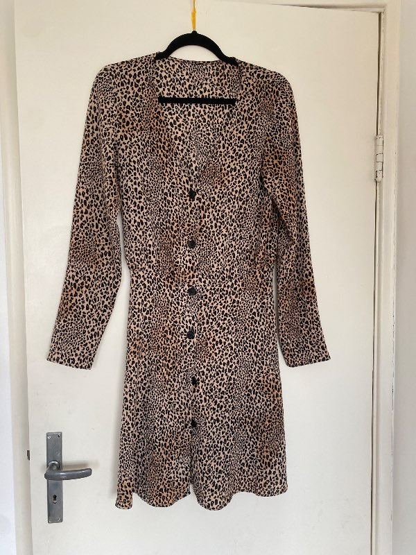 Kjóll - hlébarðamunstur