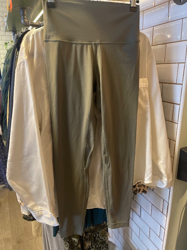 T-Metta leggings grænar