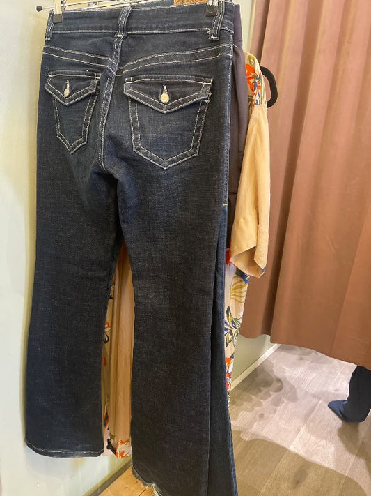 T-gallabuxur dökkbláar