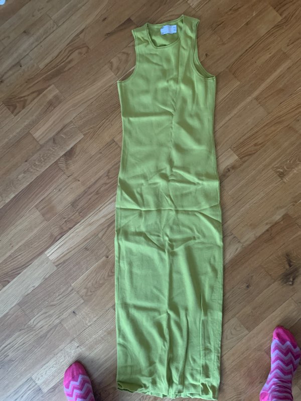 ASOS green maternity dress