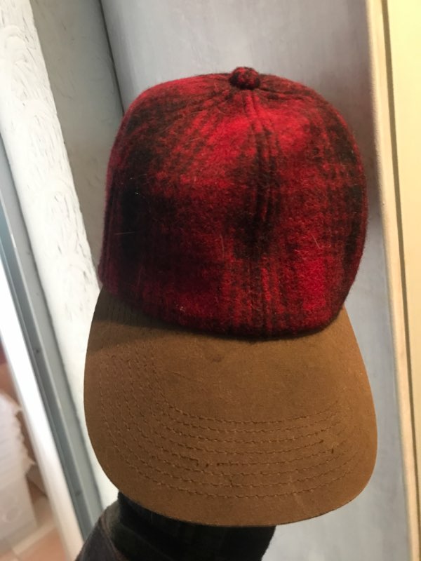 woolrich plaid cap