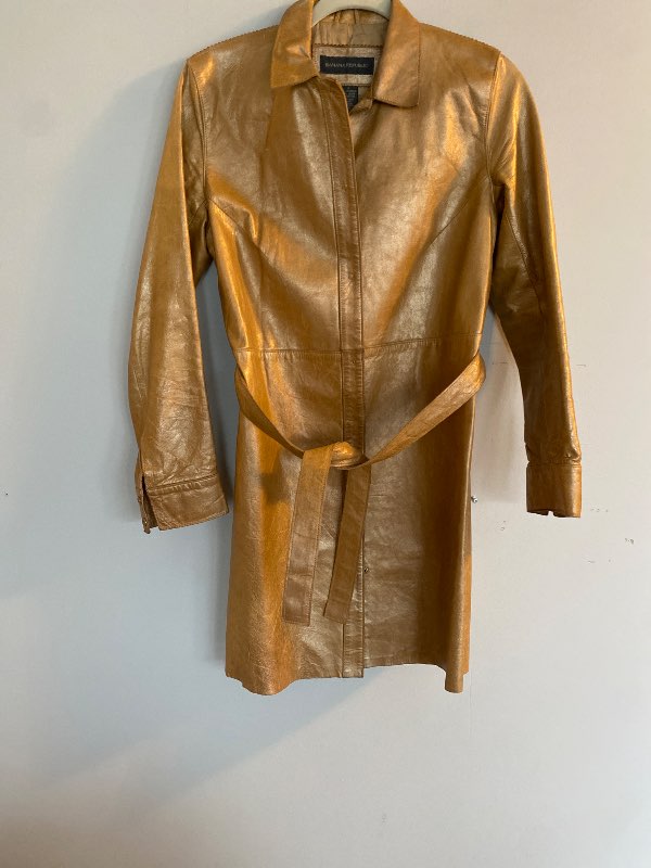 Leðurkápa gold