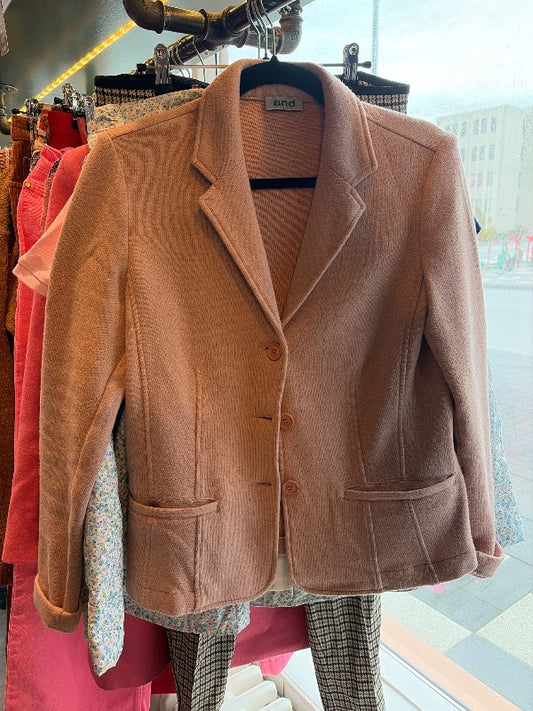 K-bleikur ullarblazer