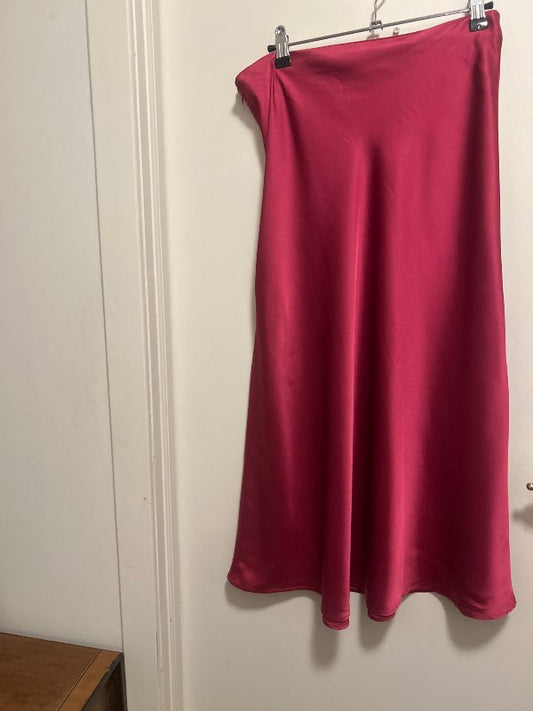 Arket silk skirt