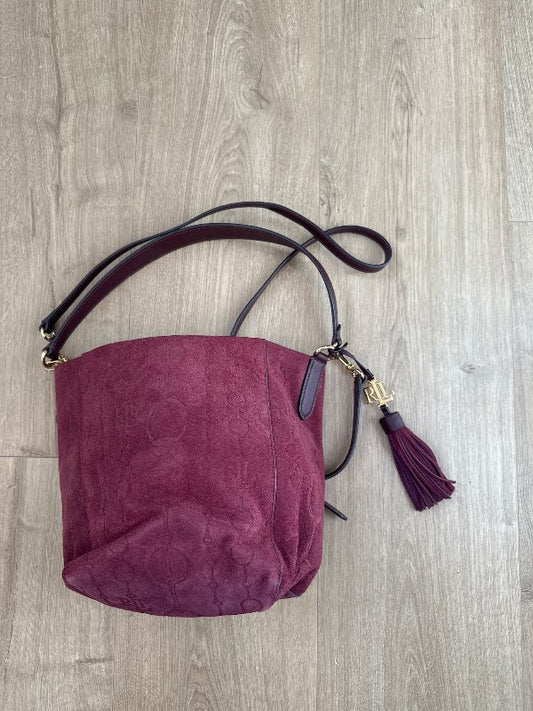 Ralph Lauren taska vínrauð ný