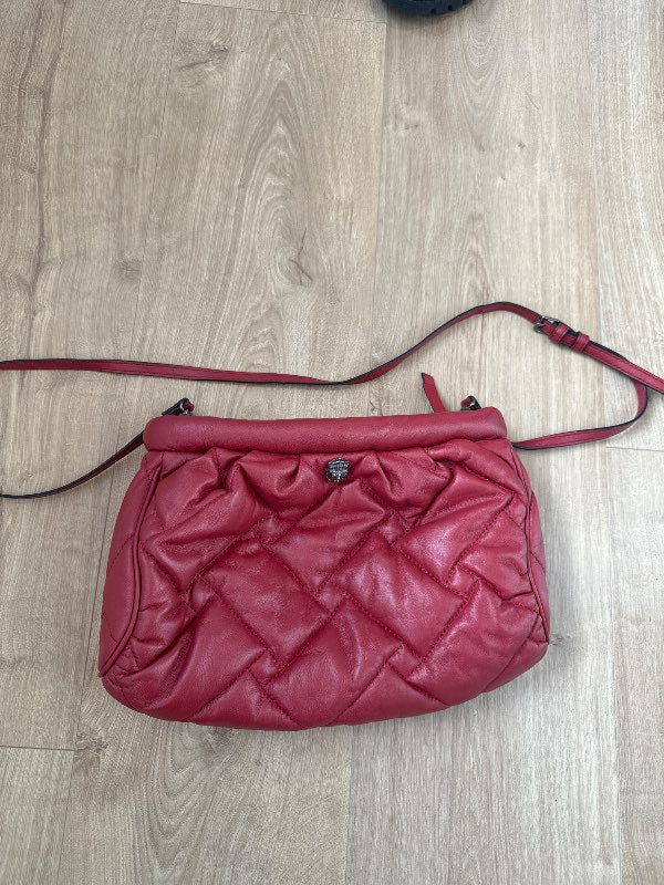Kurt Geiger taska rauð leður