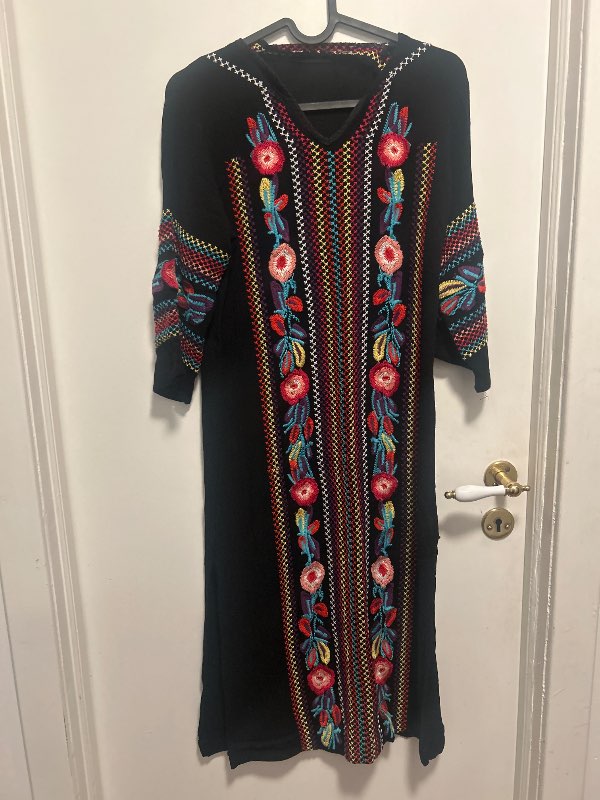 Boho Embroidered dress