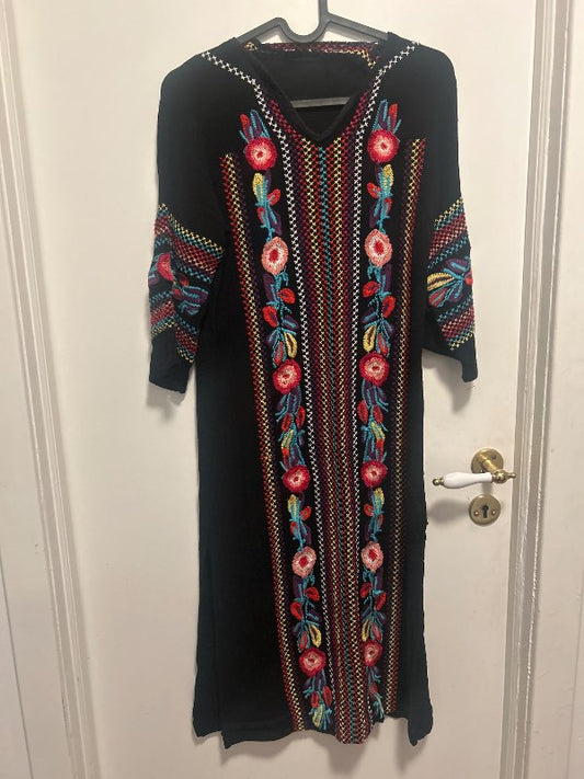 Boho Embroidered dress