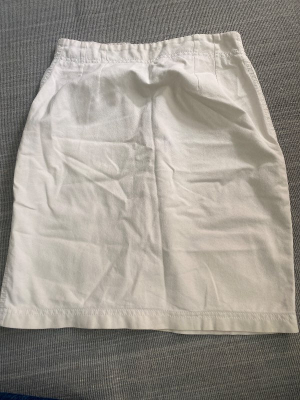 White skirt