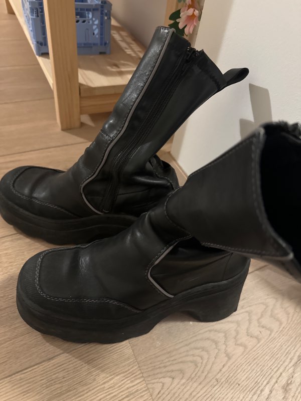 Miista black boots