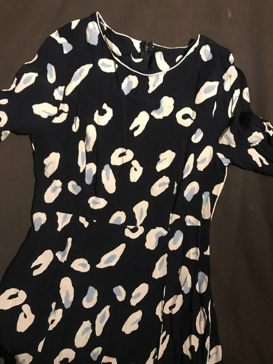 Maxi viscose flower dress