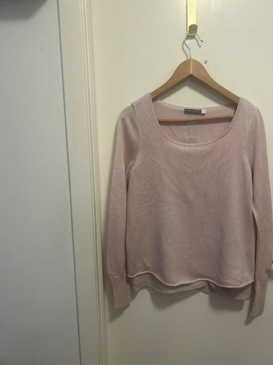 Mint velvet cotton& wool pale pink