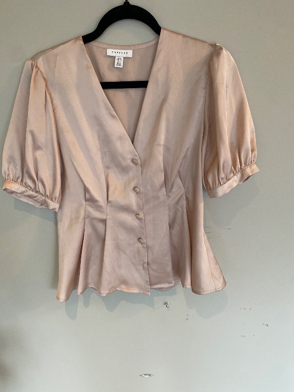 Bleik skyrta Top shop