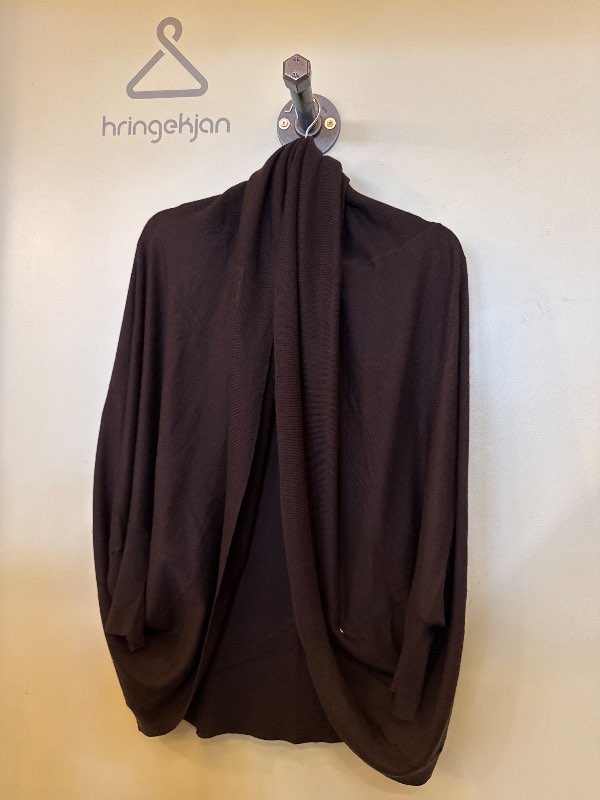 Celine slá silki+kasmír - dökkbrún