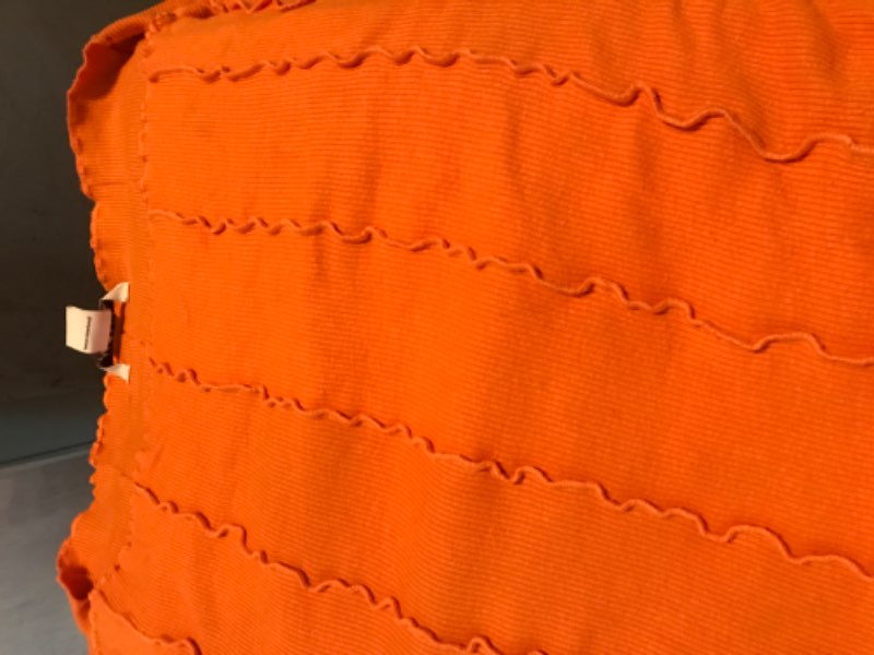 ‘90’s cotton shirt orange