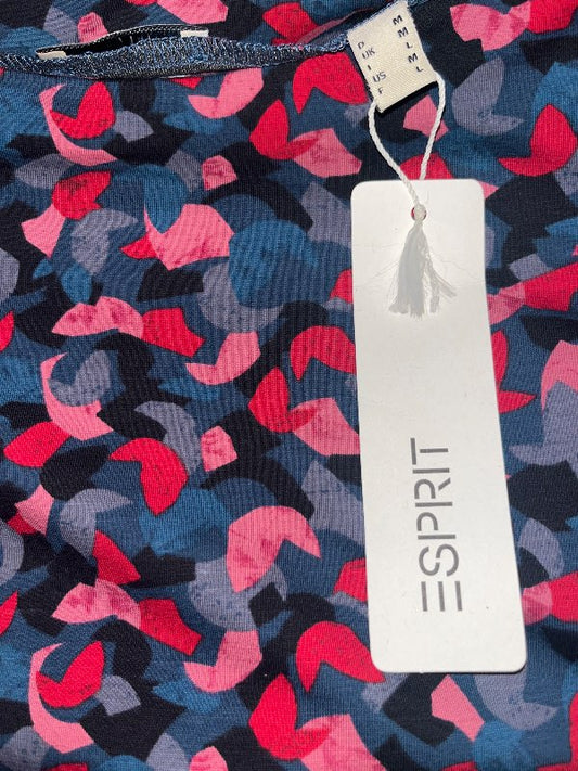 ESPRIT blouse blue/red