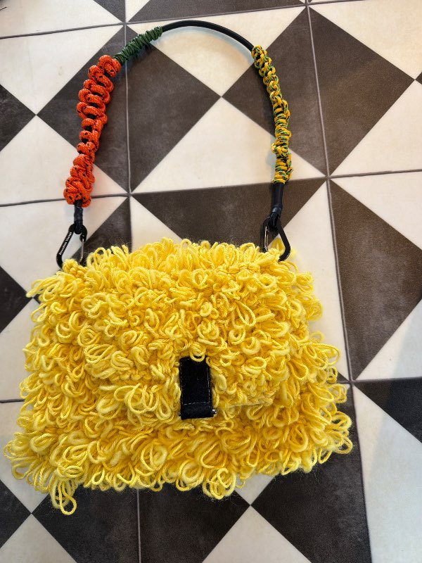 Gul handmade taska