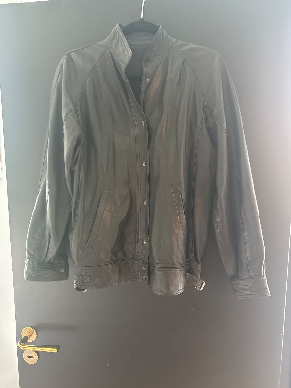 Leður jakki Vintage trylltur