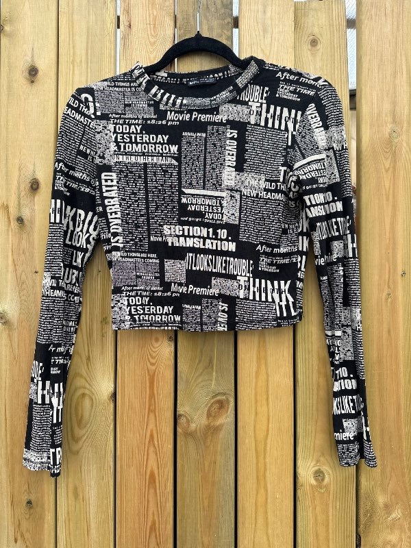 Bershka cropped langermabolur