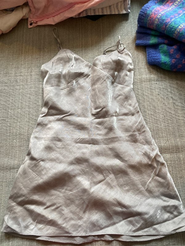 Silver dress