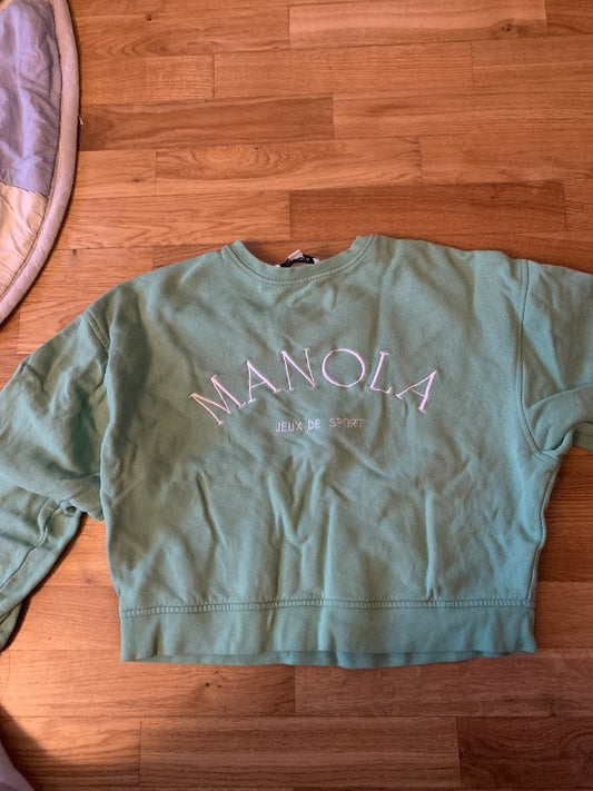 Manola green crewneck