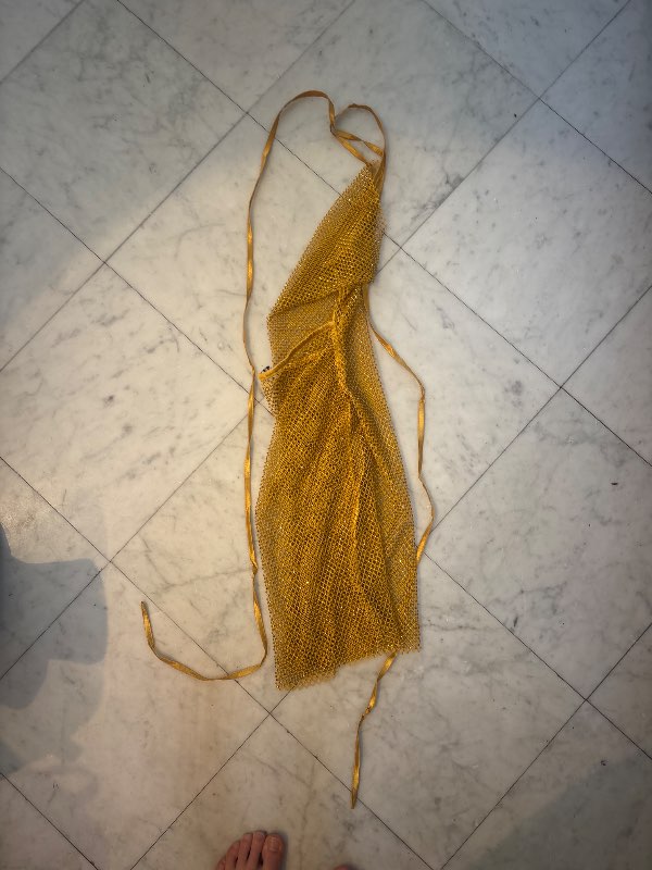 Golden dress