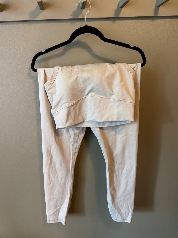 Grænt yogasett