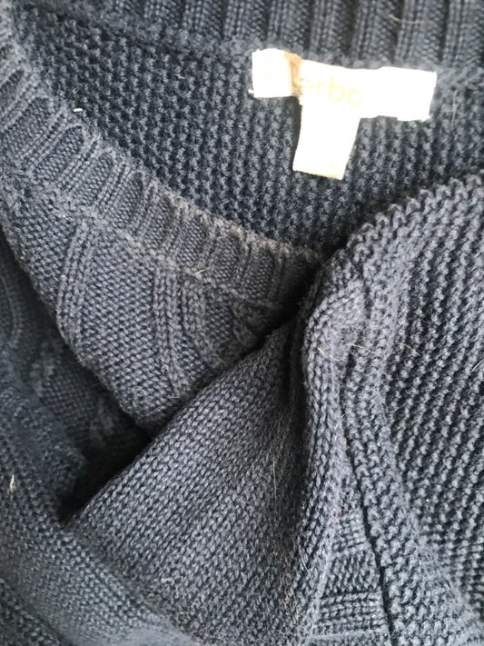 Barbour cotton knit