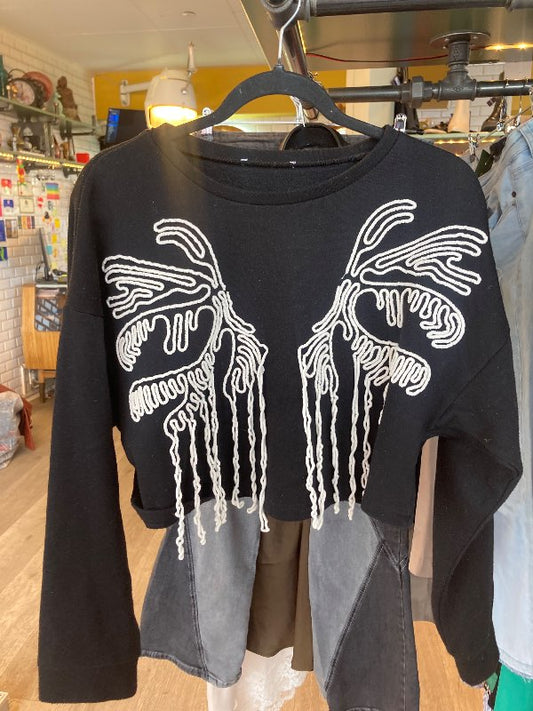 Zara crop sweater