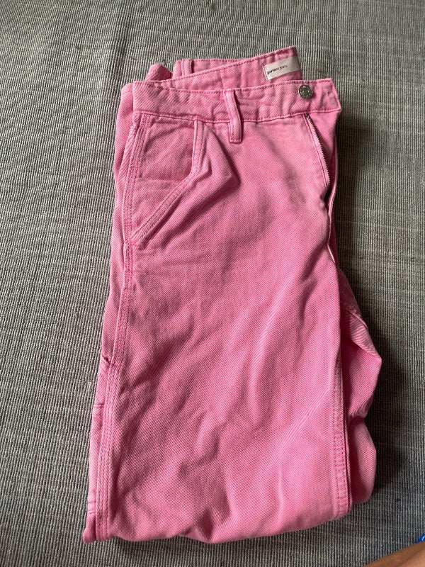 Pink  jeans