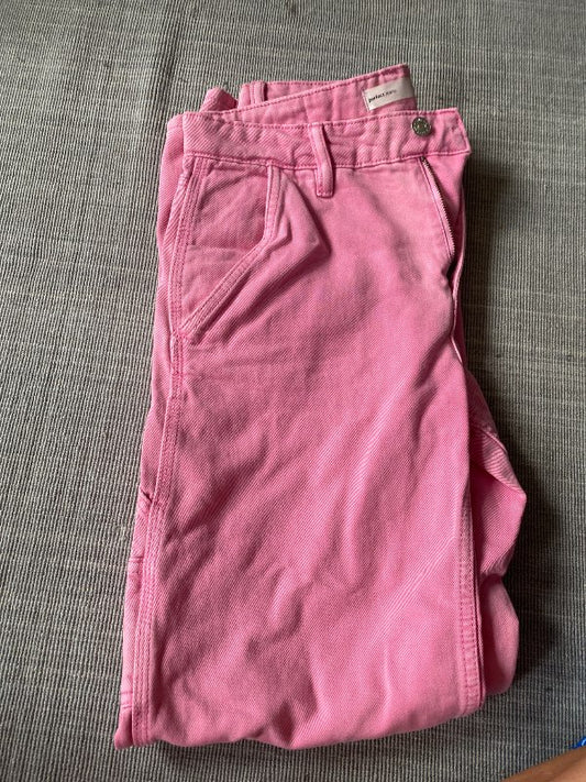 Pink  jeans