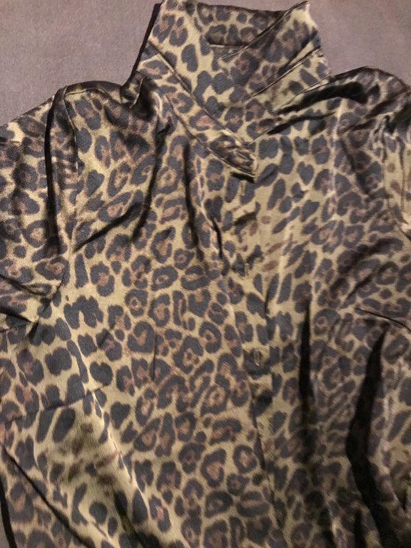 maxi button down dress leo