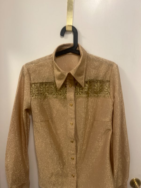 BIBA gold blouse