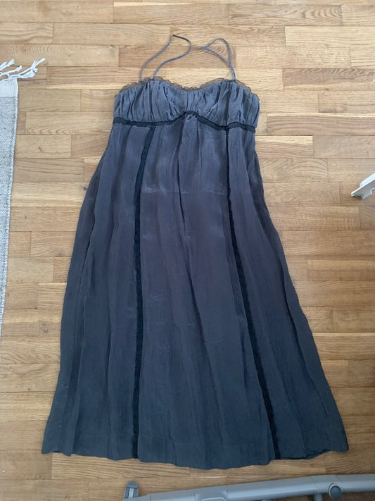 Ganni grey dress