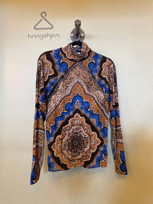 Free people blá skraut bolur
