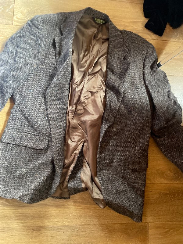 Tweed herrajakki