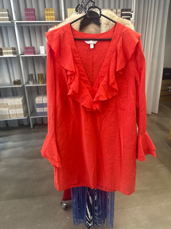Rauður kjoll h&m