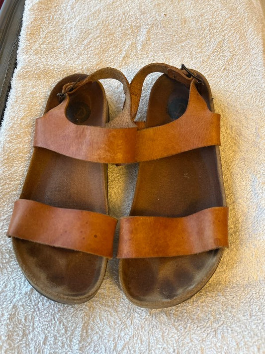 Sandalar leður st39