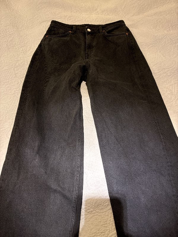 Viðar svartar gallabuxur