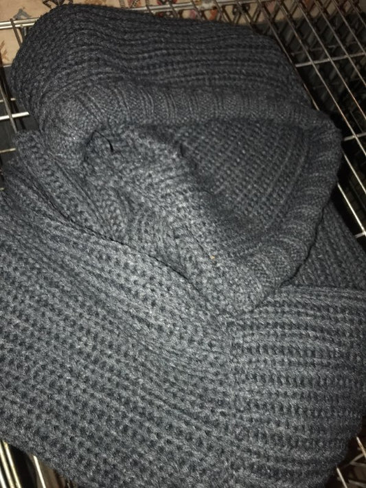 big knit hoodie sjawl