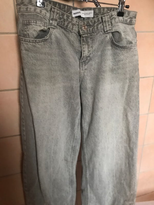 barrel jeans grey