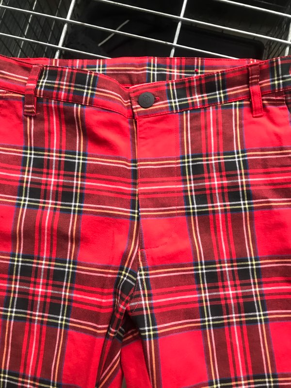 Tartan plaid pants