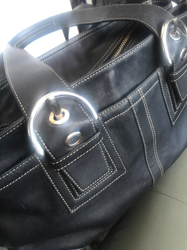 COACH gæða leður taska