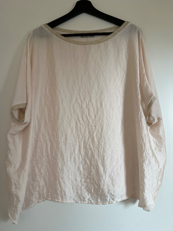 Zara bleikur toppur