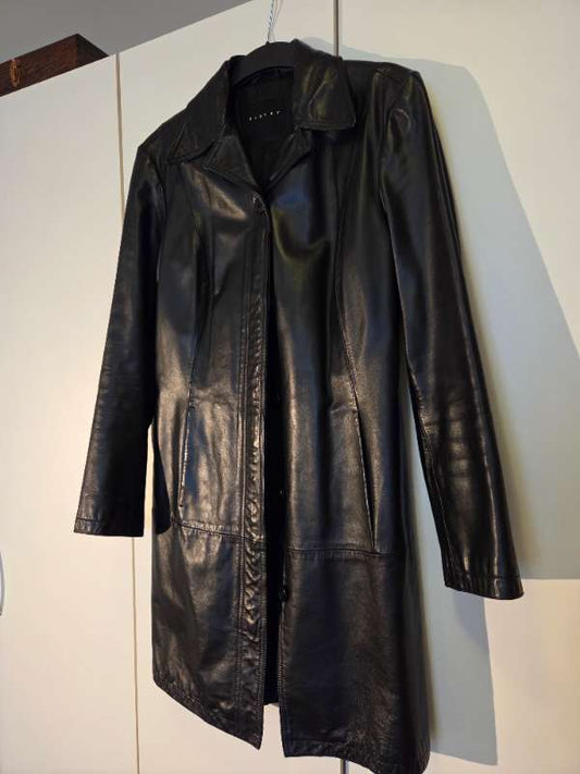 Genuine leather coat