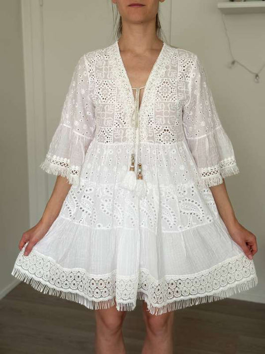 White dress