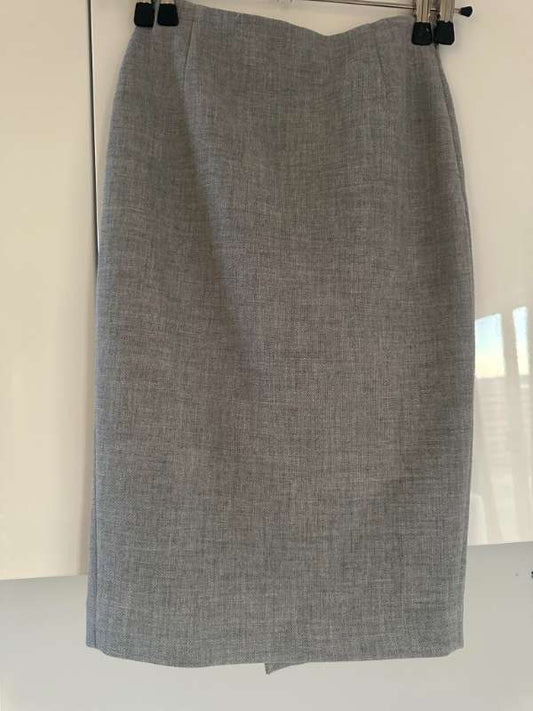 Grátt pils Massimo dutti