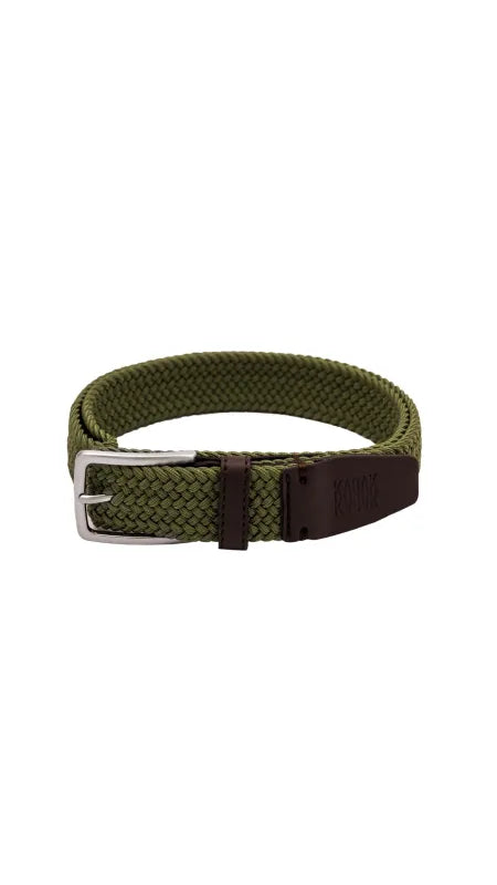 Recycled Woven Belt Olive